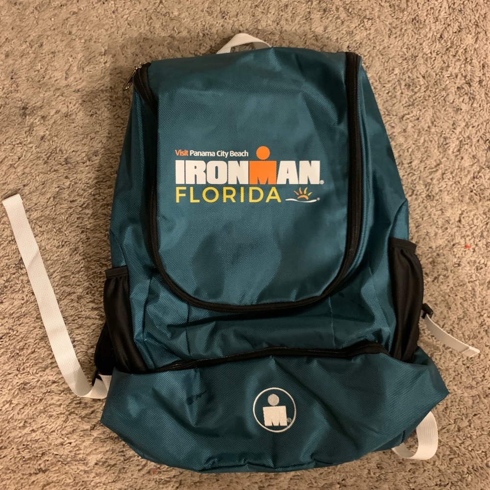Ironman Florida Panama City 140.6 race backpack. New Never used